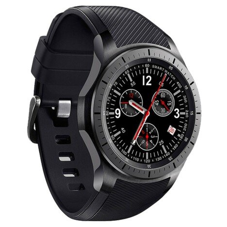 Smartwatch Telefon cu Android iUni DM368, AMOLED 1.39 inch, Wi-Fi, 3G, GPS, Bluetooth, Monitorizare